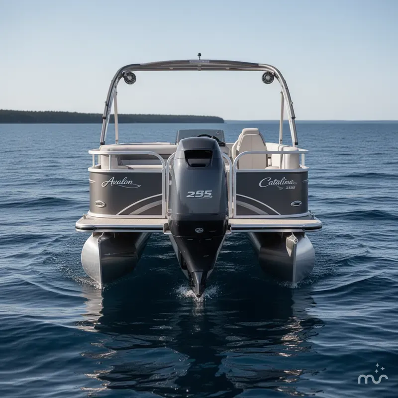 Slide: The Image of Avalon Catalina 2585 Versatile Rear Bench 2026 - 1