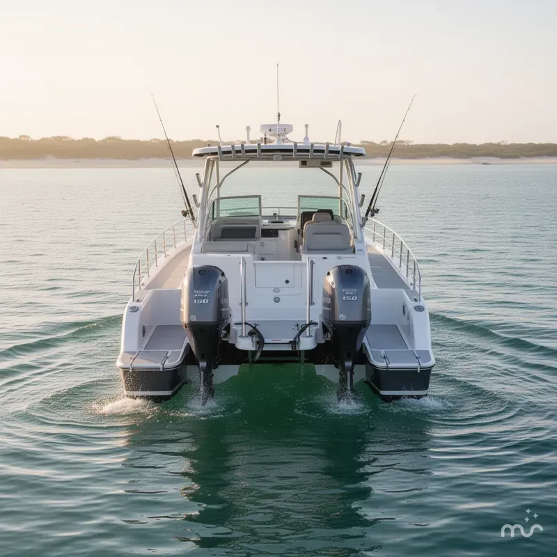 Slide: The Image of World Cat Glacier Bay Edition 2740 Dual Console 2018 - 3