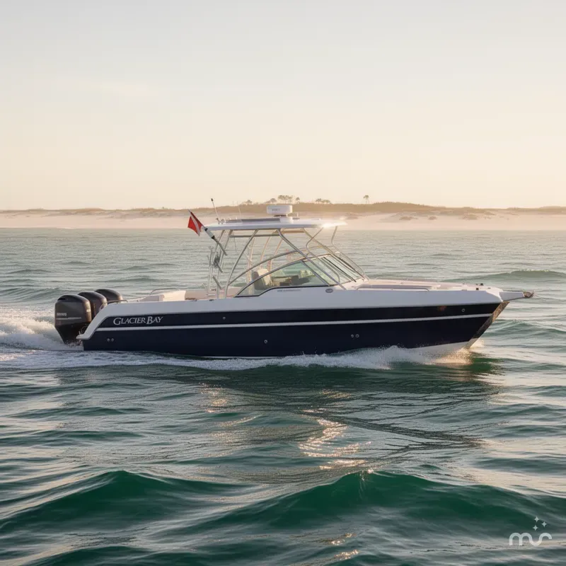 Slide: The Image of World Cat Glacier Bay Edition 2740 Dual Console 2018 - 4