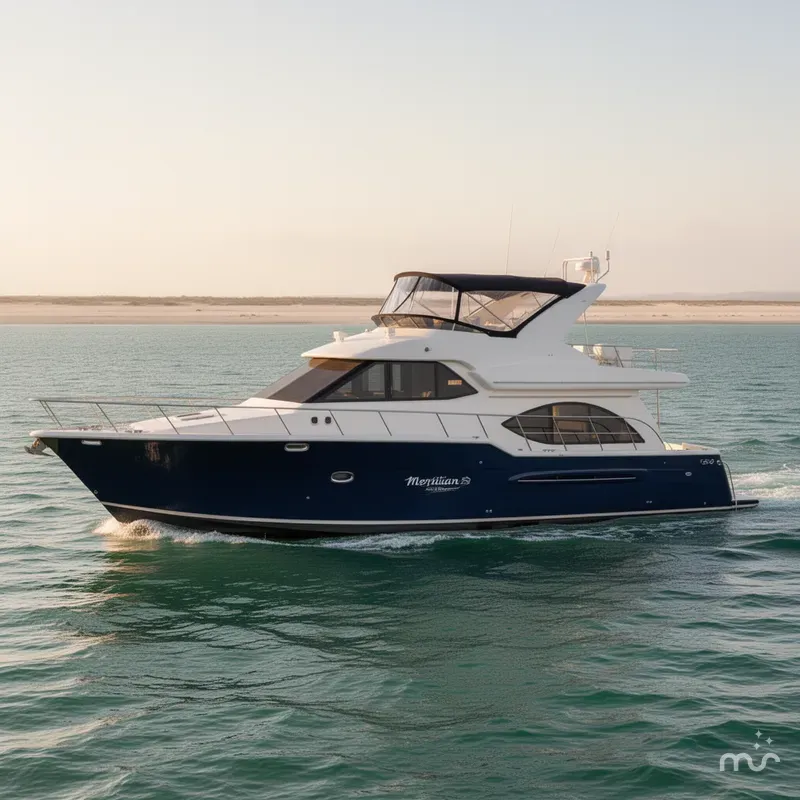 Slide: The Image of Meridian 540 Pilothouse 2003 - 2
