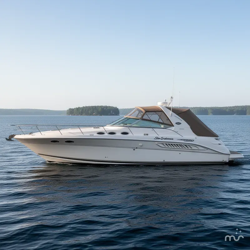 Slide: The Image of Sea Ray Sundancer 370 1995 - 2