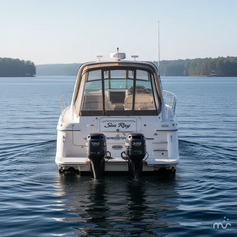 Slide: The Image of Sea Ray Sundancer 370 1995 - 3