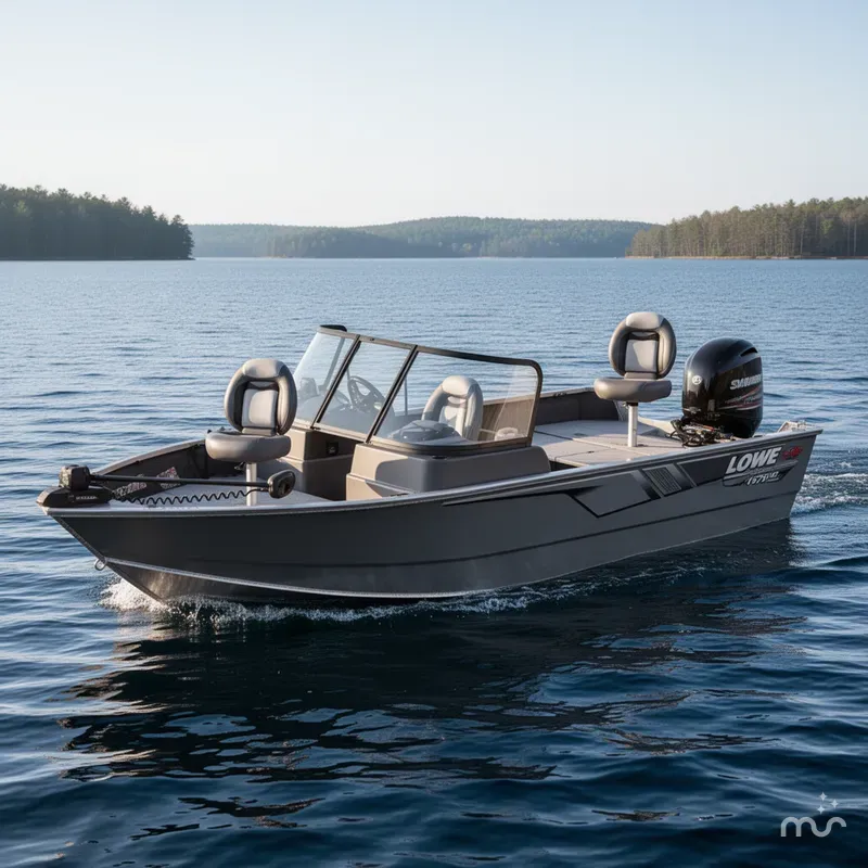 Slide: The Image of Lowe Fishing Machine 1675WT 2026 - 2