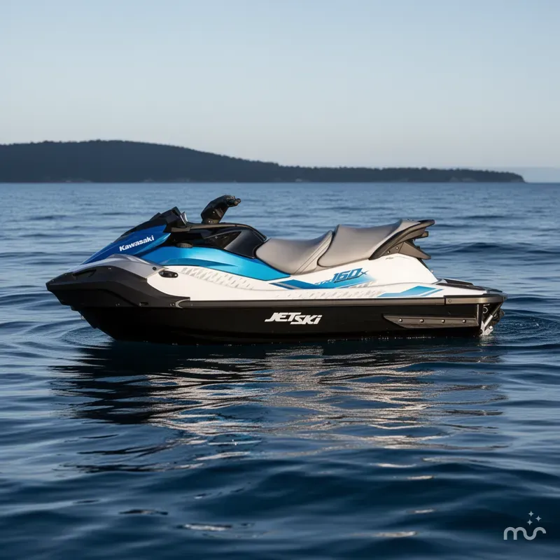 Slide: The Image of Kawasaki Jetski STX 160X 2026 - 2