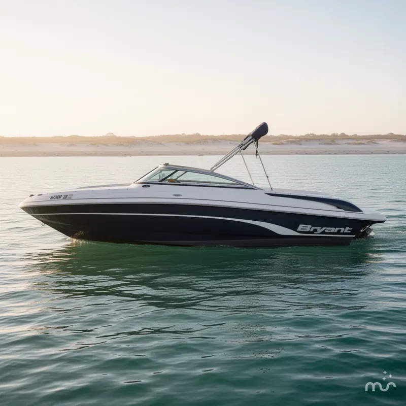 Slide: The Image of Bryant 210br Mercruier 4.3 MPI Trailer 2011 - 2
