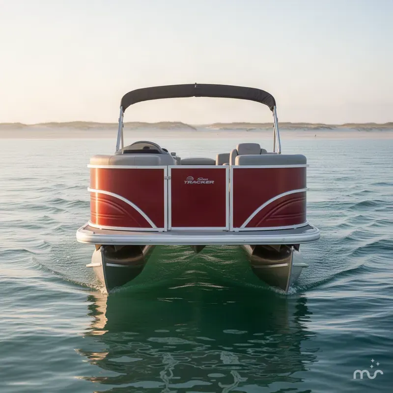 Slide: The Image of Sun Tracker Party Barge 20 DLX 2026 - 1