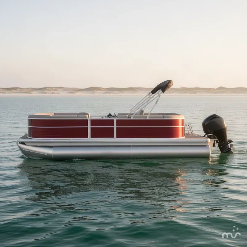 Slide: The Image of Sun Tracker Party Barge 20 DLX 2026 - 2