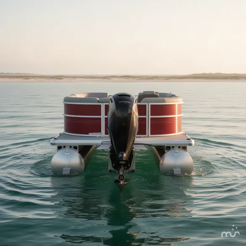 Slide: The Image of Sun Tracker Party Barge 20 DLX 2026 - 3