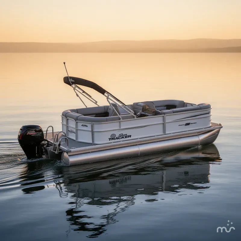 The Image of Sun Tracker Party Barge 20 DLX 2026 - 0