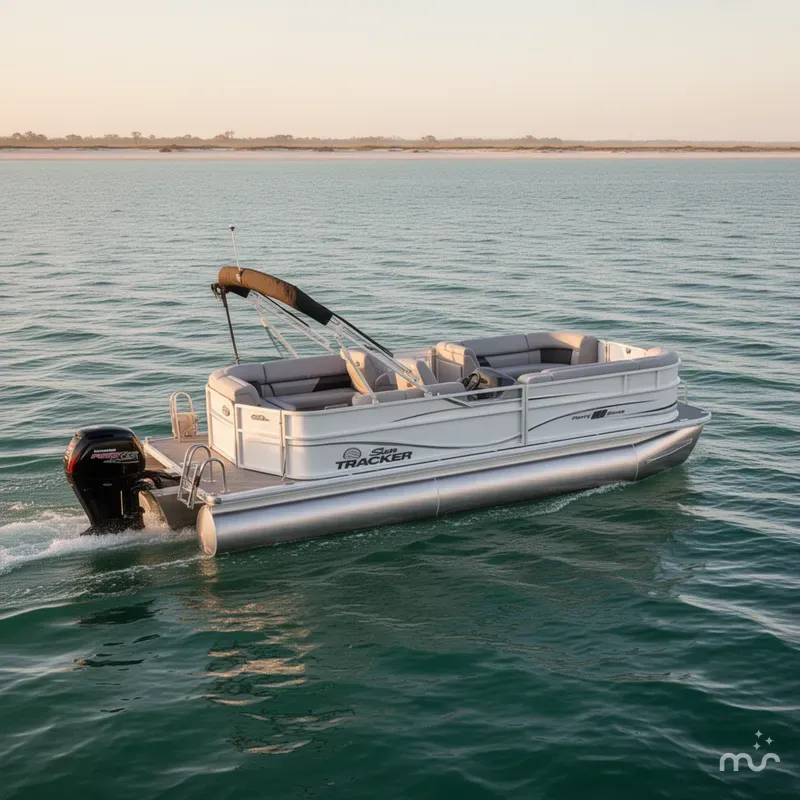 The Image of Sun Tracker Party Barge 20 DLX 2026 - 0