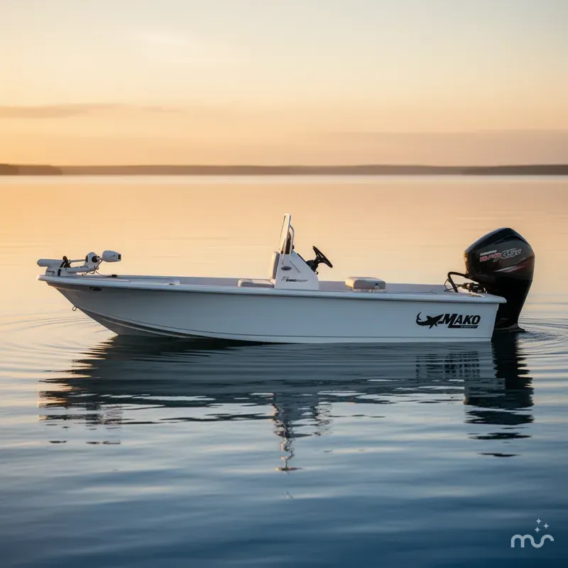 Slide: The Image of Mako 18 Pro Skiff 2026 - 2