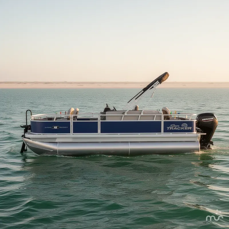 Slide: The Image of Sun Tracker Bass Buggy 18 DLX 2026 - 2