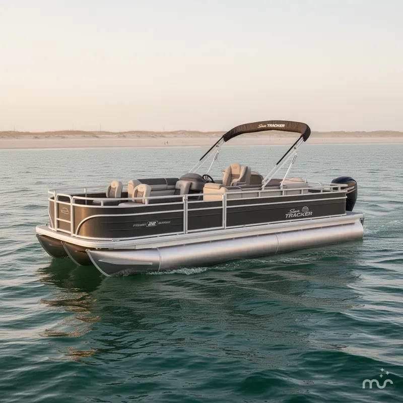 The Image of Sun Tracker Fishin' Barge 22 DLX 2026 - 0