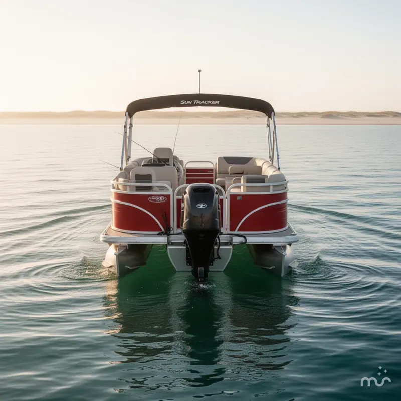 Slide: The Image of Sun Tracker Fishin' Barge 22 DLX 2026 - 3