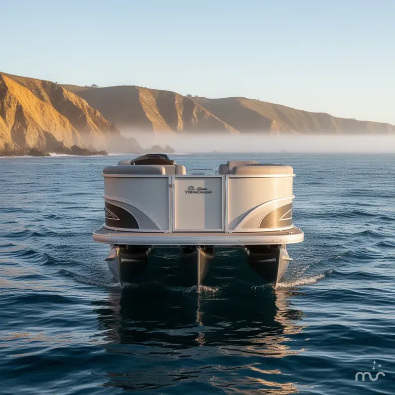 Slide: The Image of Sun Tracker Party Barge 20 DLX 2026 - 1