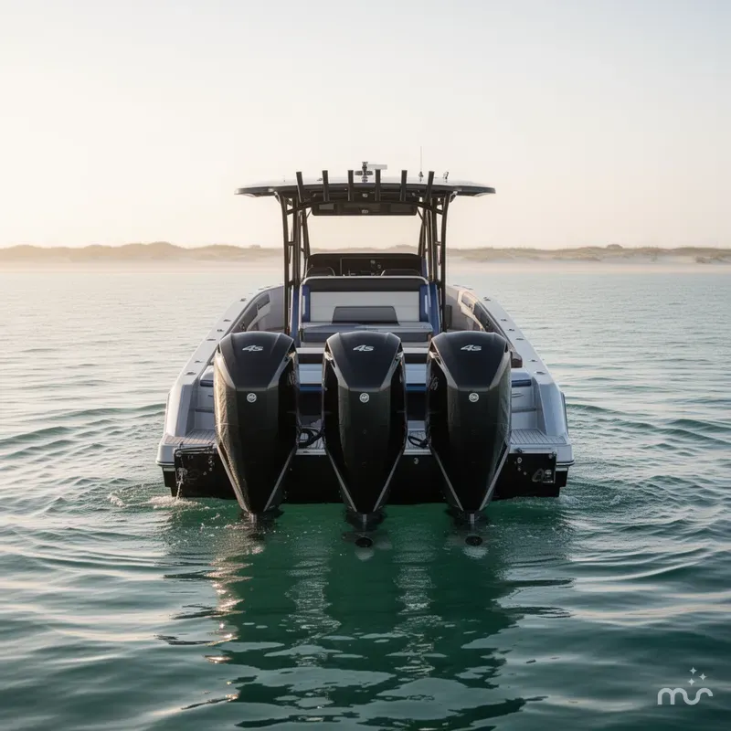 Slide: The Image of Nor-Tech 390 Sport Center Console 2022 - 3