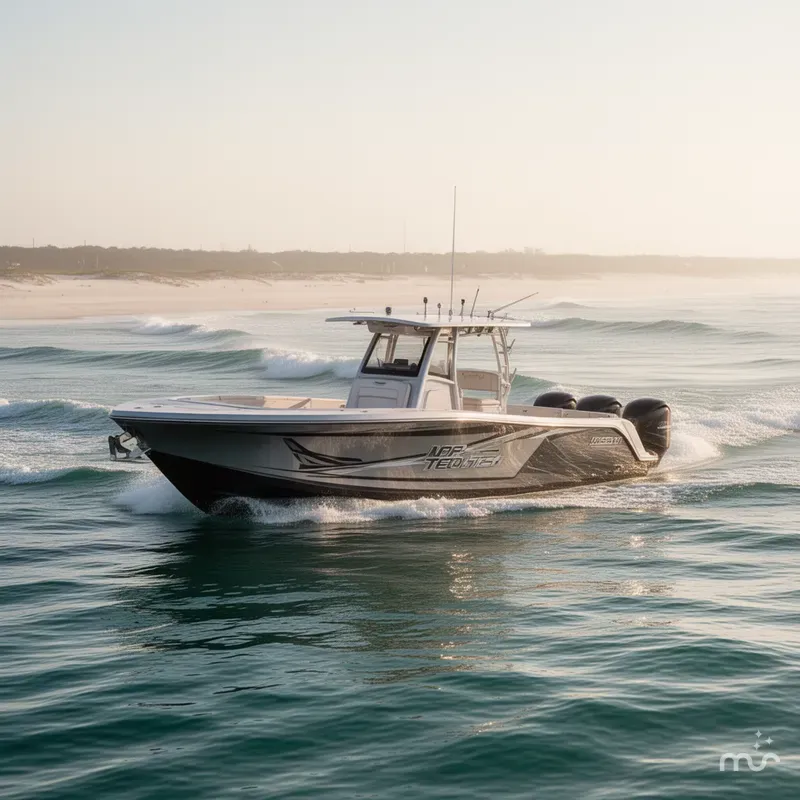 Slide: The Image of Nor-Tech 390 Sport Center Console 2022 - 4