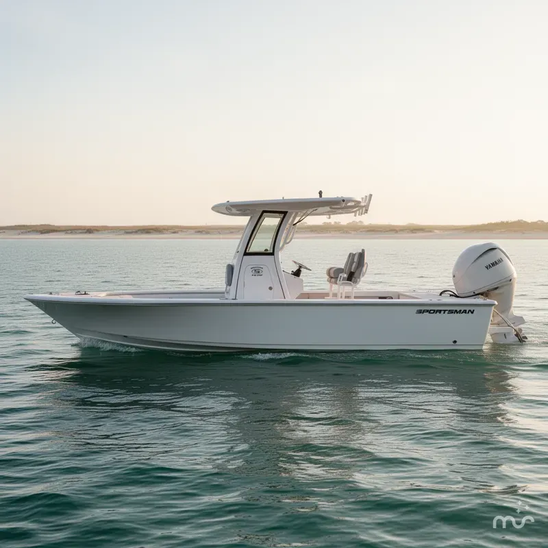 Slide: The Image of Sportsman Masters 247OE Bay Boat 2026 - 2