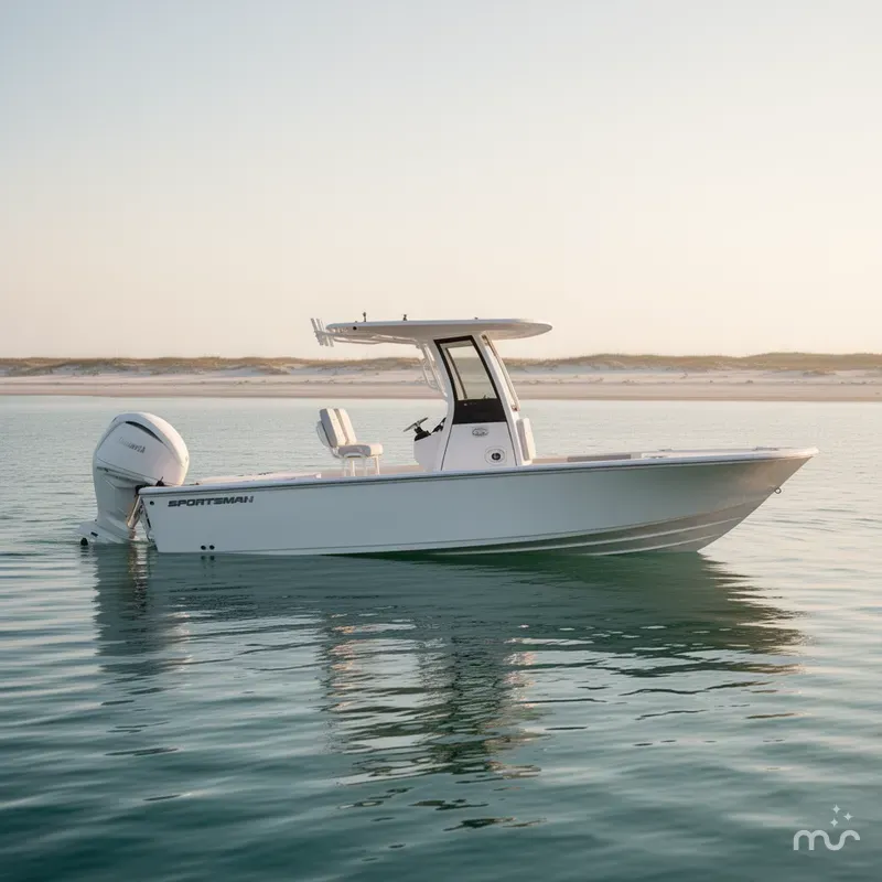 Slide: The Image of Sportsman Masters 247OE Bay Boat 2026 - 4