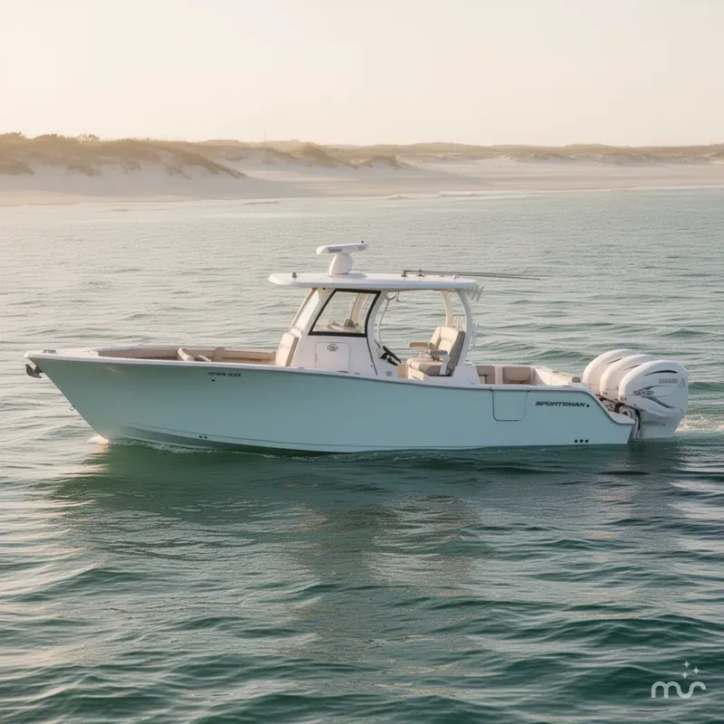 Slide: The Image of Sportsman Open 322 Center Console 2021 - 2