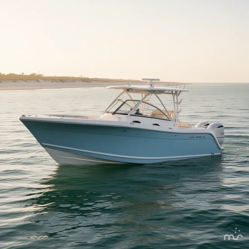 Slide: The Image of Cobia 220 Dual Console 2024 - 2