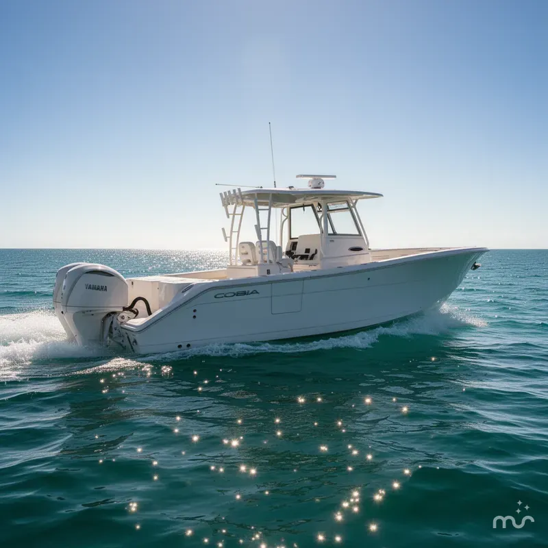 Slide: The Image of Cobia 320 Center Console 2025 - 4