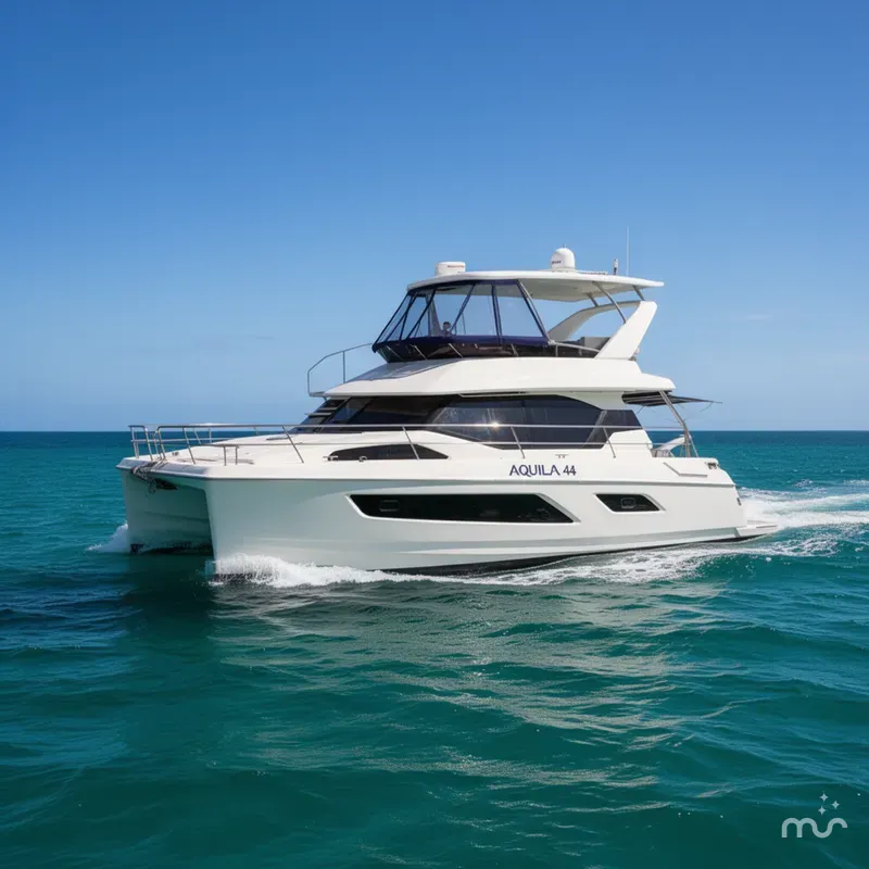 Slide: The Image of Aquila 44 Yacht 2016 - 2