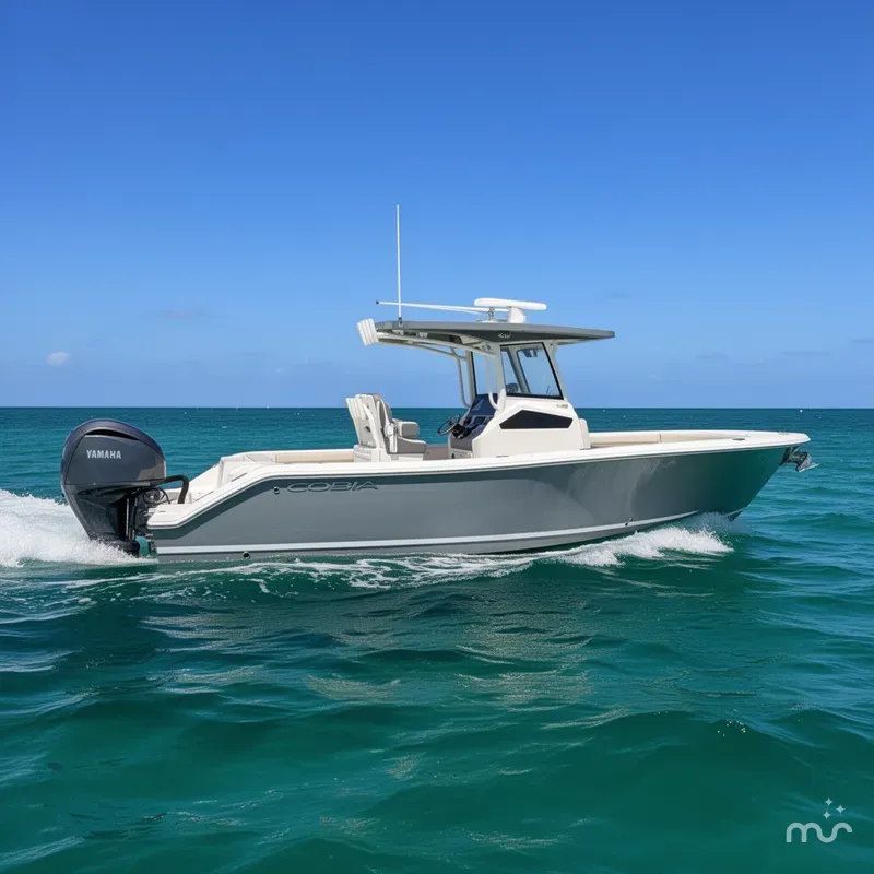 Slide: The Image of Cobia 245 Center Console 2026 - 2