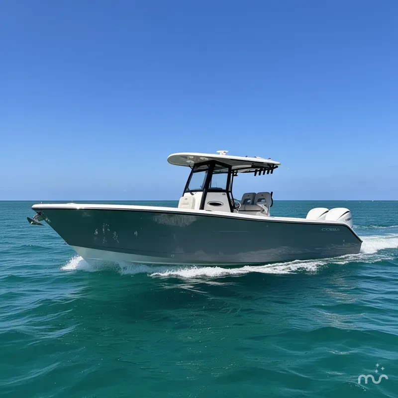 Slide: The Image of Cobia 285 Open Center Console 2026 - 2
