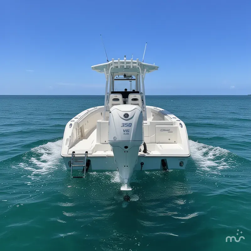 Slide: The Image of Cobia 320 Center Console 2026 - 3