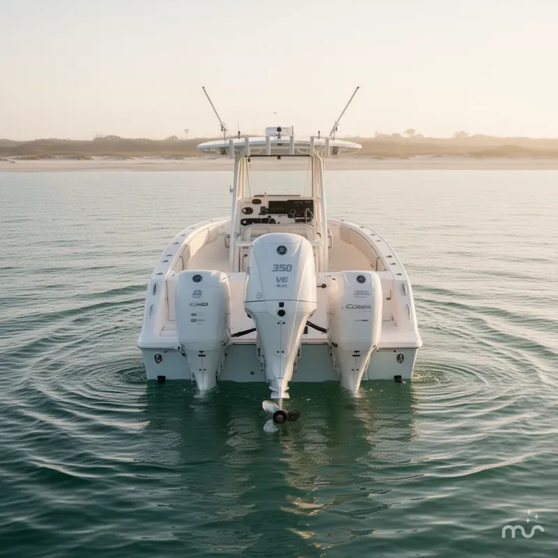Slide: The Image of Cobia 350 Center Console 2026 - 3