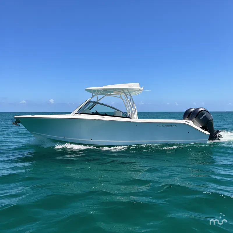 Slide: The Image of Cobia 280 Dual Console 2026 - 2