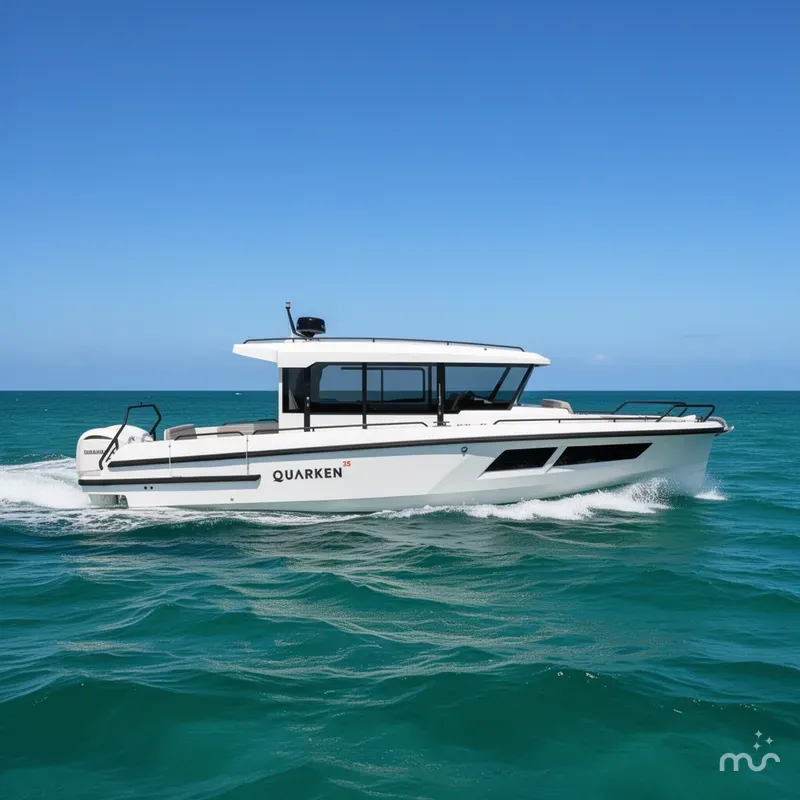 Slide: The Image of Quarken 35 Cabin Tourer 2027 - 2