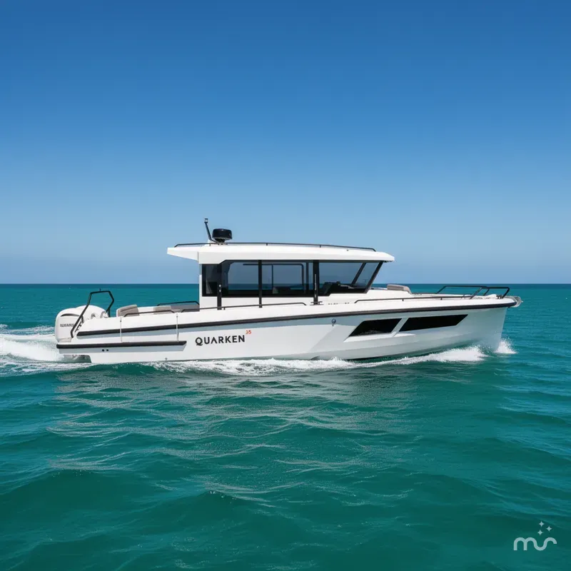Slide: The Image of Quarken 35 Cabin Tourer 2027 - 2