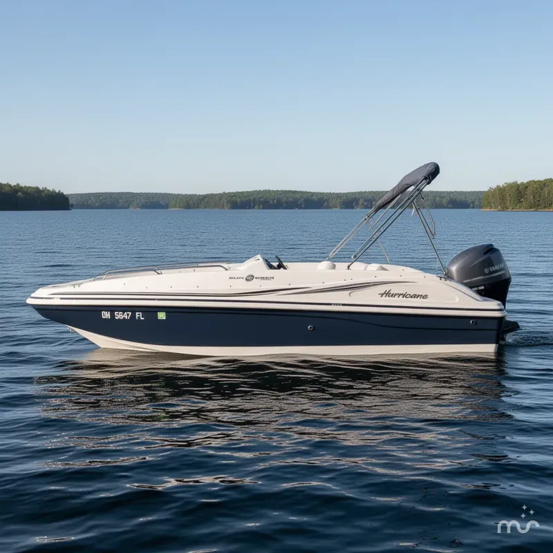 Slide: The Image of Hurricane SunDeck Sport 188 OB 2013 - 2