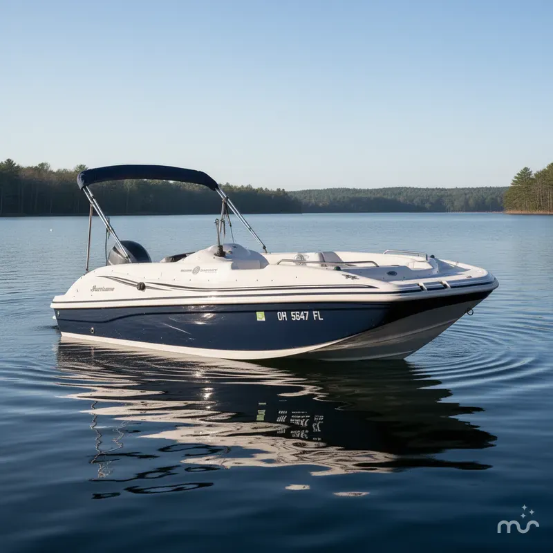 Slide: The Image of Hurricane SunDeck Sport 188 OB 2013 - 4