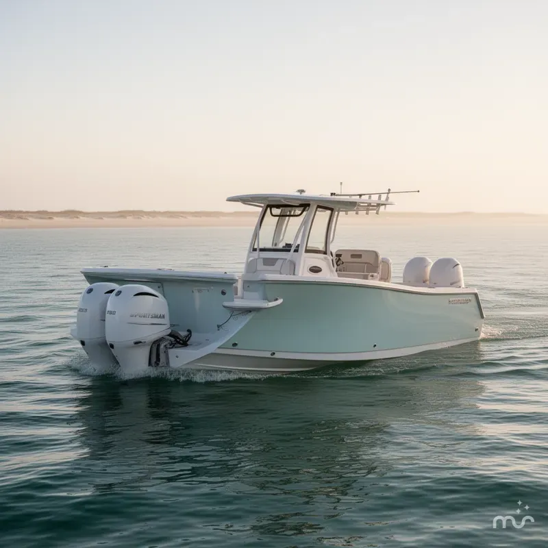 Slide: The Image of Sportsman Open 252 Center Console 2026 - 2