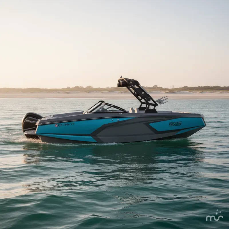 Slide: The Image of Heyday Wake Boats WT-2DC ONLY 17 Hours!!! 2022 - 2