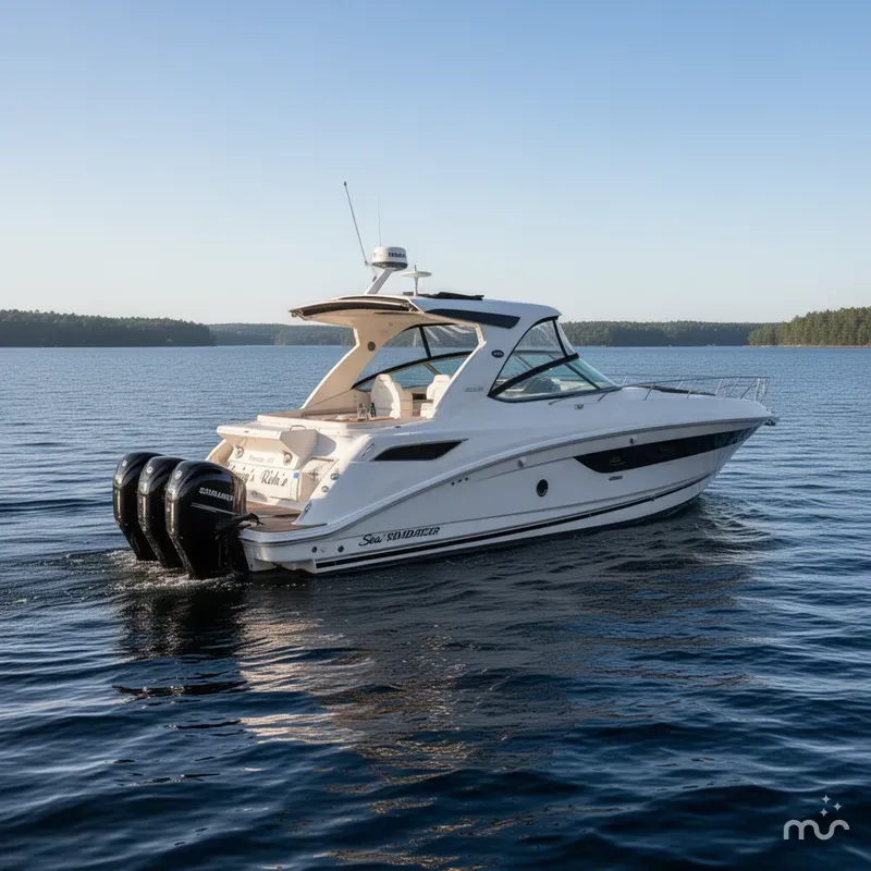Slide: The Image of Sea Ray Sundancer 350 2018 - 2