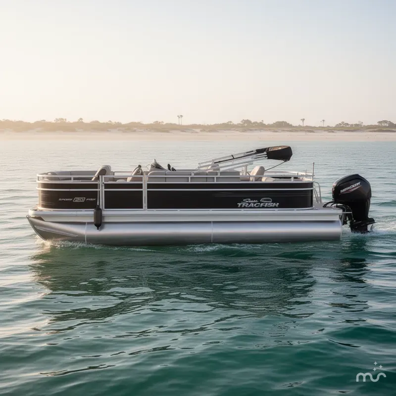 Slide: The Image of Sun Tracker SportFish 20 DLX 2026 - 2