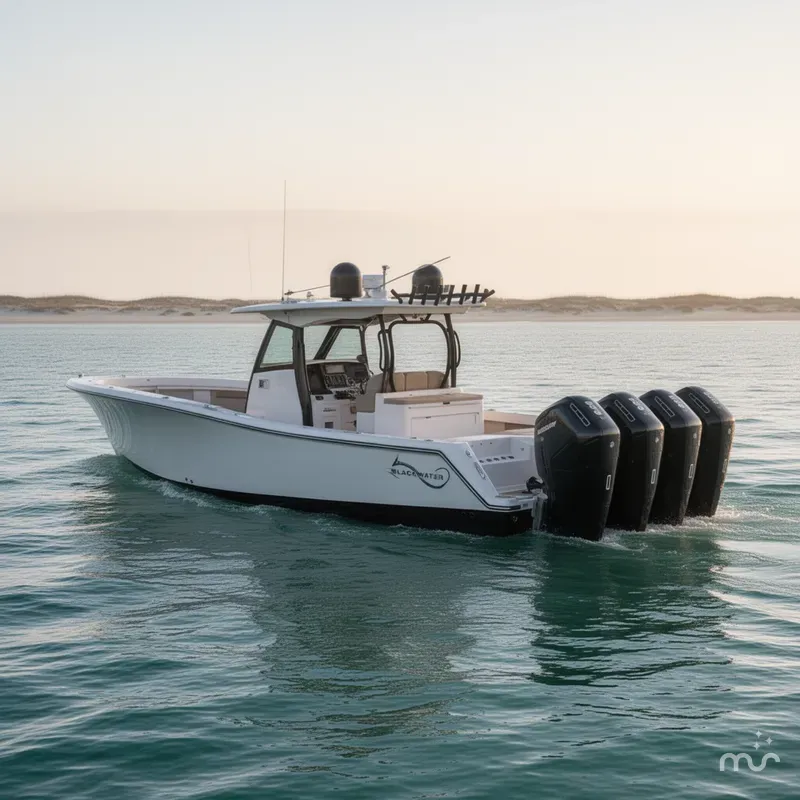 Slide: The Image of BlackWater 43 Sportfish 2022 - 2
