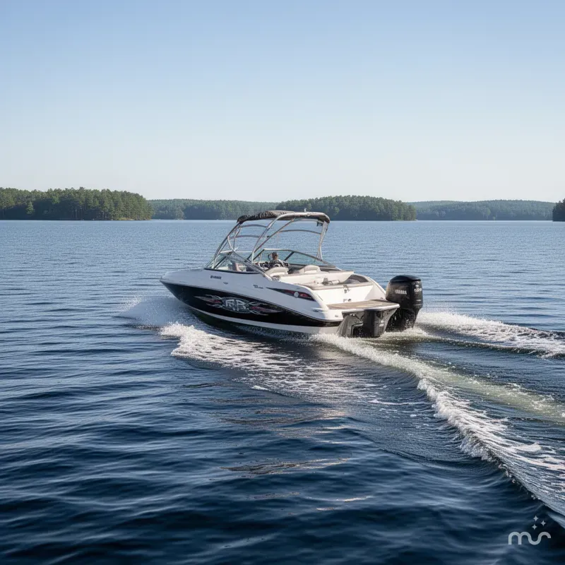 Slide: The Image of Yamaha AR230 HO Jet Boat 320HP Twin Engine 2008 - 4