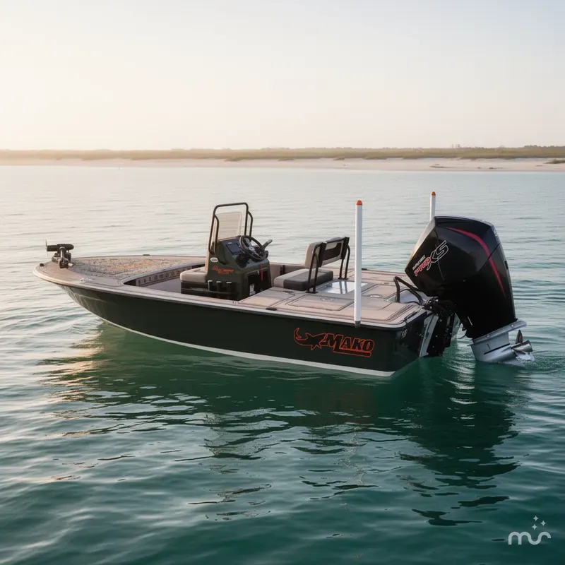 Slide: The Image of Mako 18 Pro Skiff Backwater Edition 2025 - 2