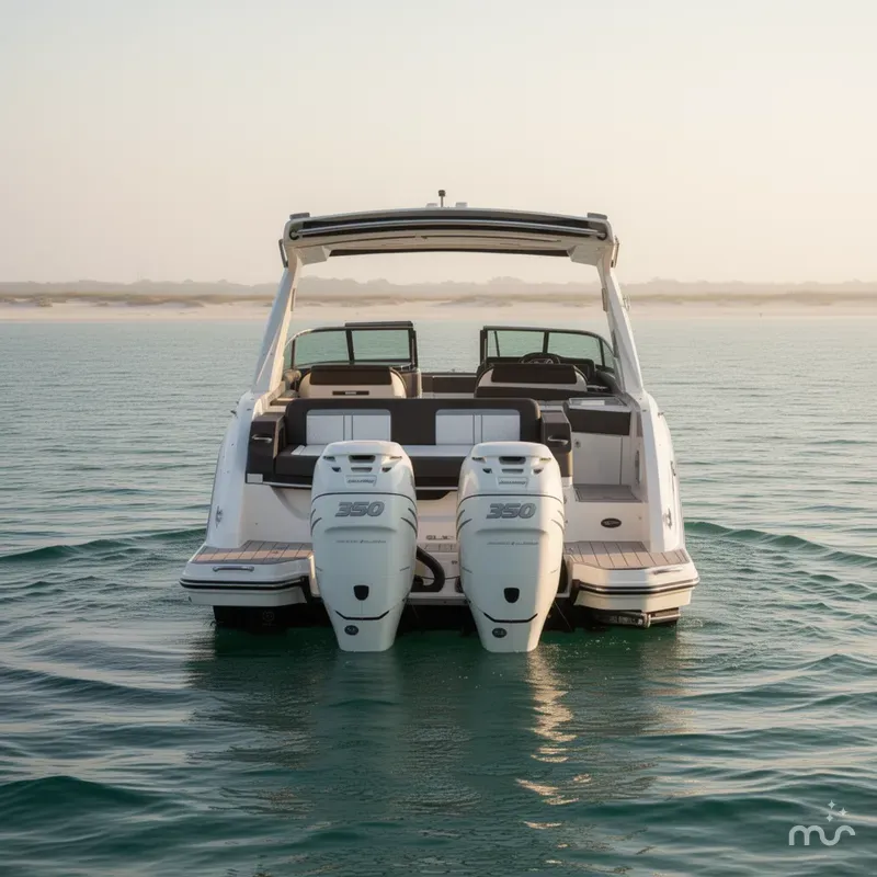 Slide: The Image of Sea Ray SLX 310 Outboard 2017 - 3