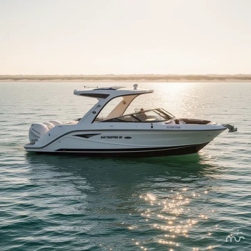 Slide: The Image of Sea Ray SLX 310 Outboard 2017 - 4