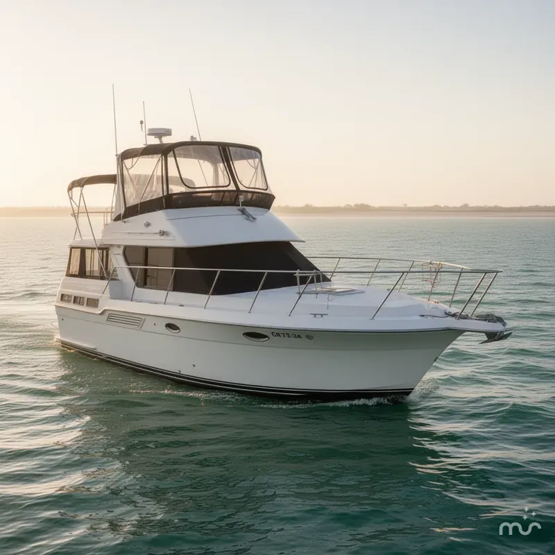 The Image of Carver Yachts 325 Aft Cabin Motor Yacht 1995 - 0