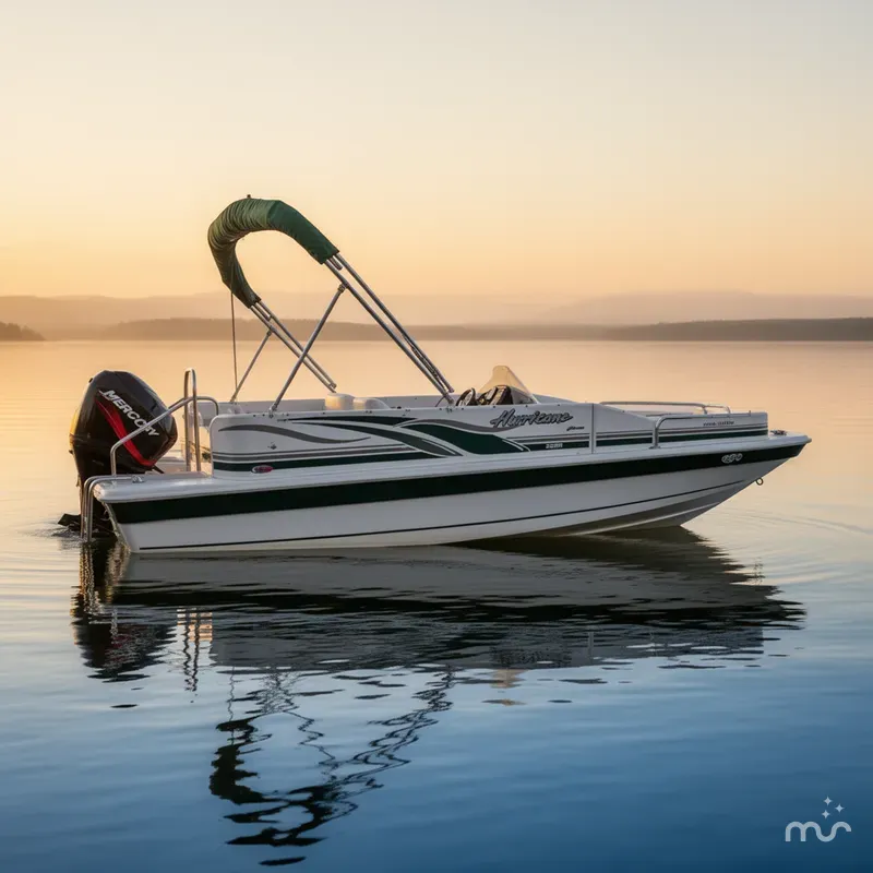 The Image of Hurricane 228R Deckboat 2001 - 0