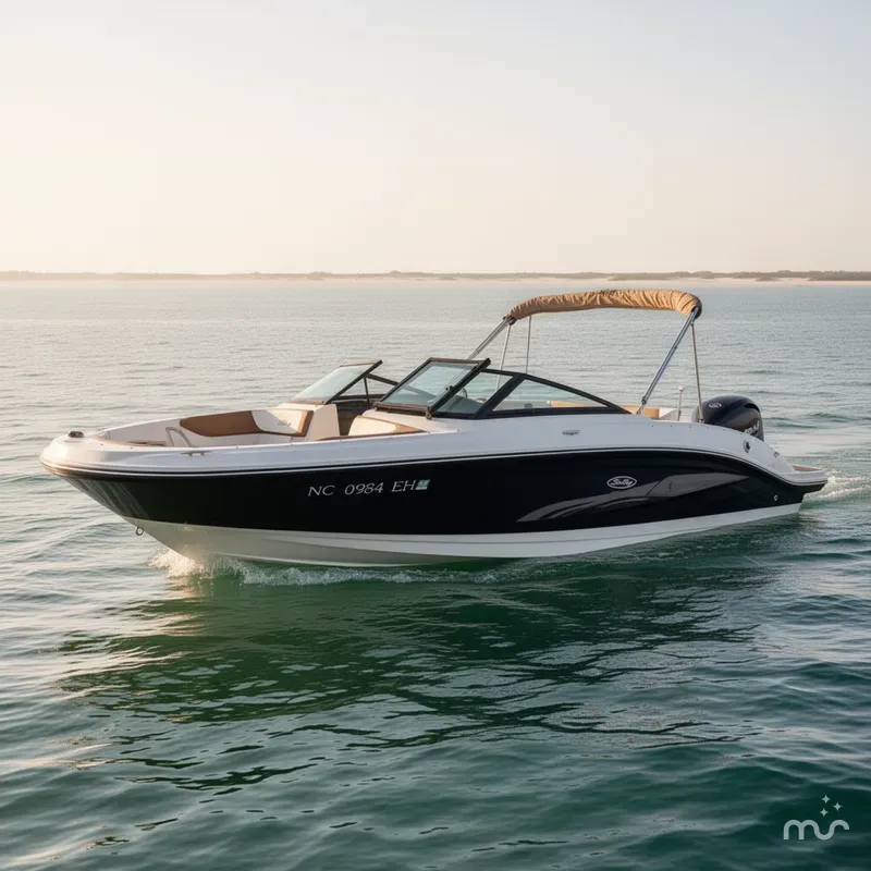 Slide: The Image of Sea Ray SPX 210 Outboard 2018 - 2