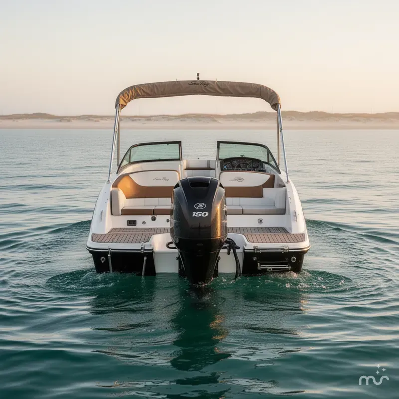 Slide: The Image of Sea Ray SPX 210 Outboard 2018 - 3