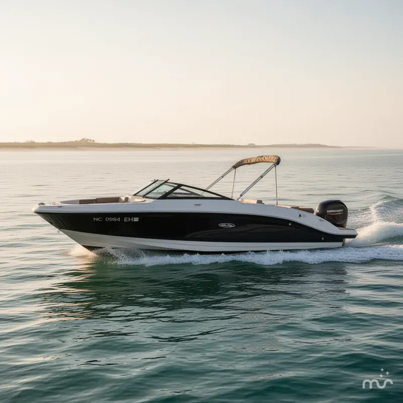 Slide: The Image of Sea Ray SPX 210 Outboard 2018 - 4